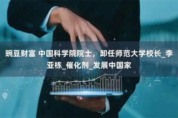 豌豆财富 中国科学院院士，卸任师范大学校长_李亚栋_催化剂_发展中国家